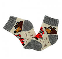 Дитячі вовняні ангорові шкарпетки