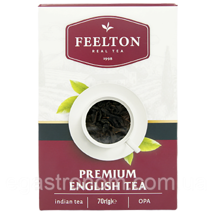 Чай чорний англійський Філтон Feelton english 70g 24шт/ящ (Код: 00-00012818)