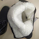 Дитячі зимові термо чоботи на овчині для дівчинки B&G чорний розмір 35, фото 6
