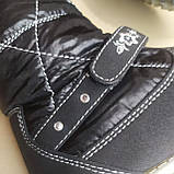 Дитячі зимові термо чоботи на овчині для дівчинки B&G чорний розмір 35, фото 4