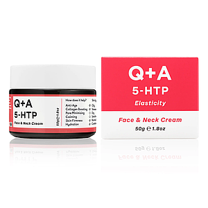 Q+A - Крем для обличчя та шиї Q+A 5-HTP Face & Neck Cream 50g