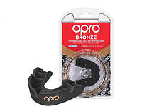 Капа OPRO Bronze взрослая (вик 11+) Black (art.102500001)