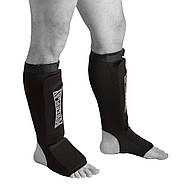 Захист гомілки і стопи PowerPlay 3054 Classic Shin Чорний S, фото 4