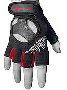 Рукавички для фітнесу PowerPlay 2222 Чорні M, фото 2