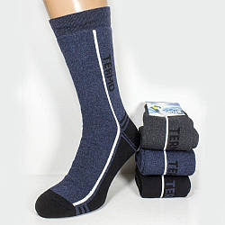 Чоловічі термошкарпетки вовняні 41-45 р TERMO socks / Теплі зимові шкарпетки / Високі шкарпетки утеплені