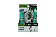 Скакалка PowerPlay 4206 Jump Rope PRO+ Сіро-м'ятна (2,75m.), фото 11