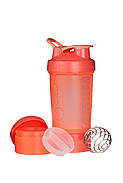 Шейкер спортивный BlenderBottle ProStak 22oz/650ml с 2-мя контейнерами Coral (ORIGINAL), фото 3