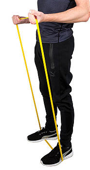 Еспандер-петля (гумка для фітнесу і кроссфіту) Power System PS-4051 CrossFit Level 1 Yellow (опір 4-25 кг)