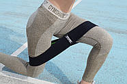 Тканева гумка для фітнесу та спорту Power System PS-4092 Booty Band LVL 2 Black/Green (d_80 см. 12-16кг.), фото 11