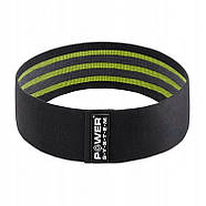 Тканева гумка для фітнесу та спорту Power System PS-4092 Booty Band LVL 2 Black/Green (d_80 см. 12-16кг.), фото 3