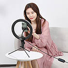 Держатель с кольцевым освещением Baseus CRZB10-A01, черный, фото 5