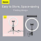 Держатель с кольцевым освещением Baseus CRZB10-A01, черный, фото 7