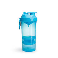 Шейкер спортивний SmartShake Original2GO 600ml Neon Blue, фото 2