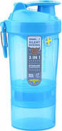 Шейкер спортивний SmartShake Original2GO 600ml Neon Blue, фото 4