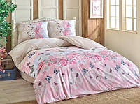 Комплект постельного белья Brielle двуспальный розовый 156225