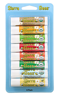 Органические бальзамы для губ от Sierra Bees, разные вкусы на выбор (ЦЕНА ЗА 1 ШТУКУ)