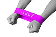 Резинка для фітнесу PowerPlay 4140 Level 2 Stretch Band (6-10 кг.) Фіолетова, фото 7