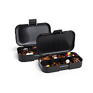 Таблетниця Smartshake Pillbox Organiser 2-pack Black, фото 7