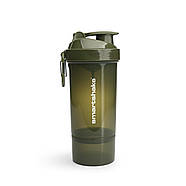 Шейкер спортивний Smartshake Original2GO One 800ml Army Green, фото 3