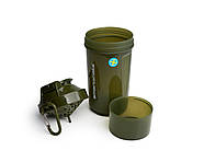 Шейкер спортивний Smartshake Original2GO One 800ml Army Green, фото 4