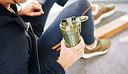 Шейкер спортивний Smartshake Original2GO One 800ml Army Green, фото 6