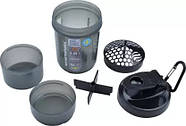Шейкер спортивний SmartShake Original2GO 600ml Dark Gray, фото 5