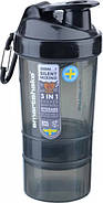 Шейкер спортивний SmartShake Original2GO 600ml Dark Gray, фото 4