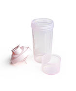 Шейкер спортивний Smartshake Slim 500ml Cotton Pink (Light Lavender), фото 4