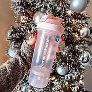 Шейкер спортивний Smartshake Slim 500ml Cotton Pink (Light Lavender), фото 6