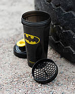 Шейкер спортивний SmartShake Lite 800ml DC Batman, фото 5