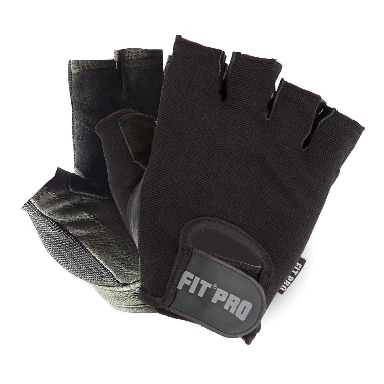 Рукавички для фітнесу та важкої атлетики Power System FP-07 B1 Pro Black S