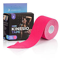 Кинезиологический тейп 4yourhealth Kinesio Tape 5cm*5m Розовый