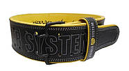 Пояс для важкої атлетики Power System Beast PS-3830 Black/Yellow M, фото 3