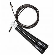 Скакалка швидкісна Power System PS-4033 Crossfit Jump Rope Black (2,8m.), фото 3