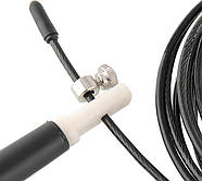 Скакалка швидкісна Power System PS-4033 Crossfit Jump Rope Black (2,8m.), фото 4