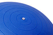 М'яч для фітнесу (фітбол) Power System PS-4011 Ø55 cm PRO Gymball Blue, фото 3