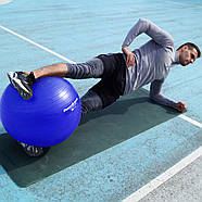 М'яч для фітнесу (фітбол) Power System PS-4018 Ø85 cm PRO Gymball Blue, фото 3
