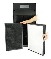 Комплект фільтрів — HEPA-фільтр і ACTIVE-кутний для повітроочисників розмір 380x240x45 мм