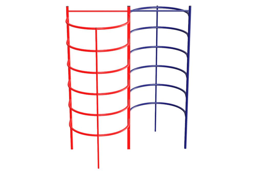Вулична шведська стінка подвійна (Kidigo ТМ)