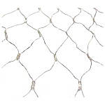 Світлодіодна гірлянда сітка 120LED 1.5х1.5 м білий силіконовий шнур різнокольорова, фото 4