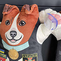 Іграшка подушка на присосках "Пес Патрон", Мягкая игрушка "Собака Патрон" ТМ "Копиця", фото 2