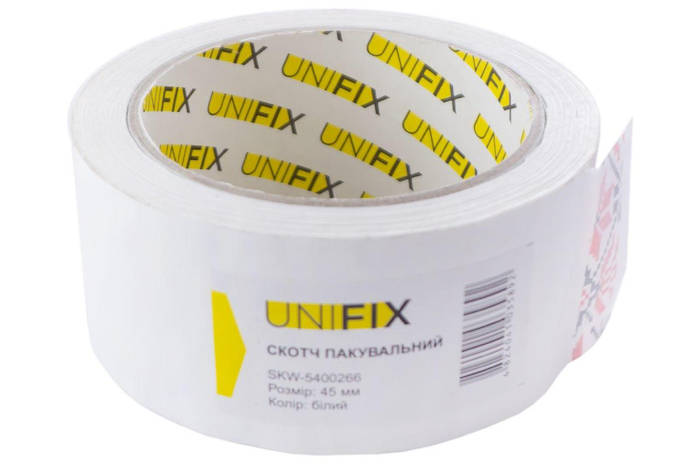 Купить Скотч Unifix - 45 мм x 80 м x 40 мкм белый, цена 54 грн — Prom ...