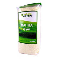 Крупа манна Natural Green 400 г