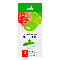 Солодкий екстракт із листя стевії 100 шт. (10г) Stevia