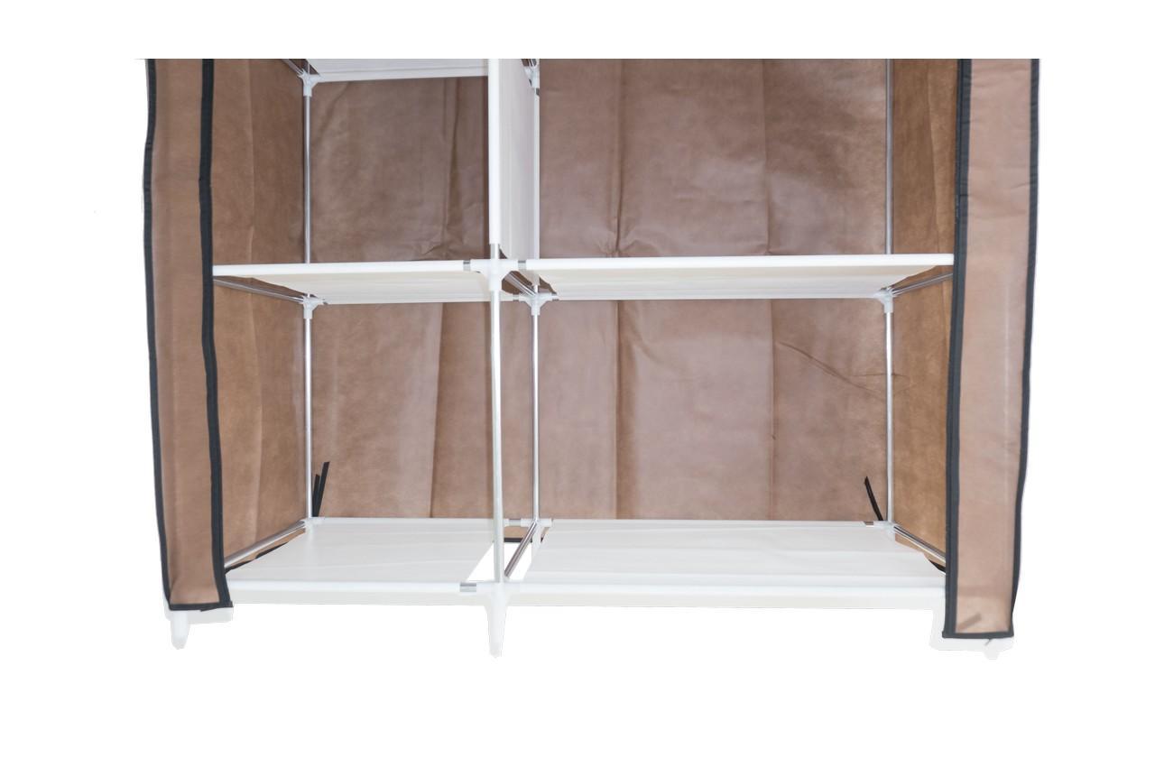 Шкаф тканевый PRC - Storage Wardrobe 1060 x 450 x 1700 мм - фото 3 - id-p1690212920