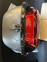 Кофр багажник синій пластиковий надійний без шолома, фото 3