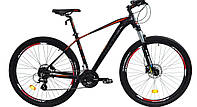 Горный велосипед ARDIS TUCAN 29" алюминиевый с дисковыми тормозами (Черно-оранжевый)