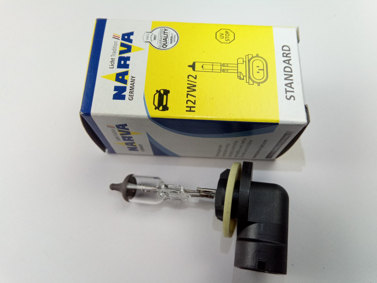 Лампа NARVA H27W/2 12 V 27 W PGJ13 (48042)