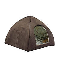 Новинка!Будиночок-Юрта "Пухастики"(шоколад)  40*40*35