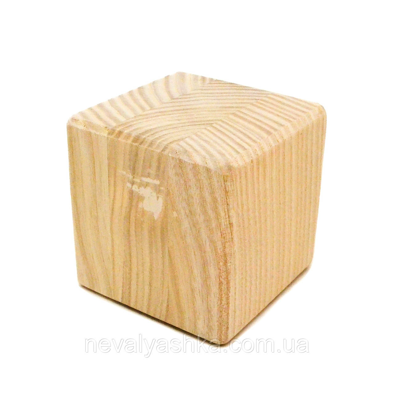 Дерев'яна Заготівля Основа для Бізікубіка 7 см 70 мм Є ДЕФЕКТИ! Дерев'яний БІЗІКУБИК кубик кубік з дерева